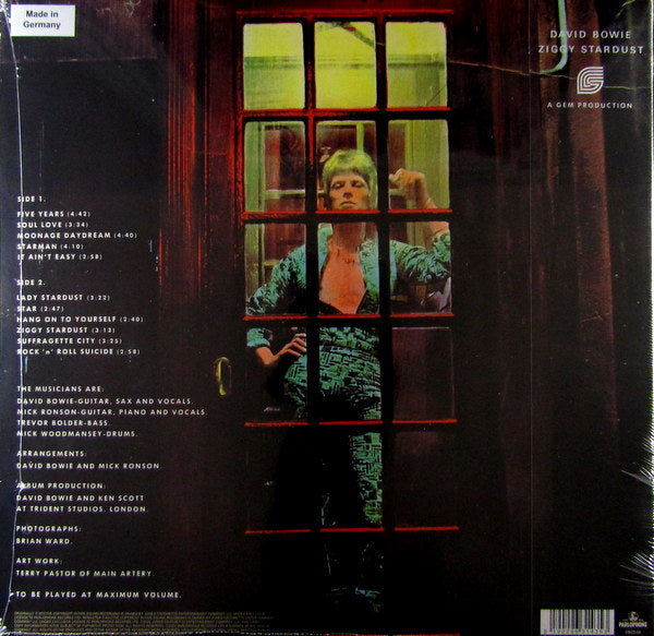 ziggy stardust - Half Speed Master LP